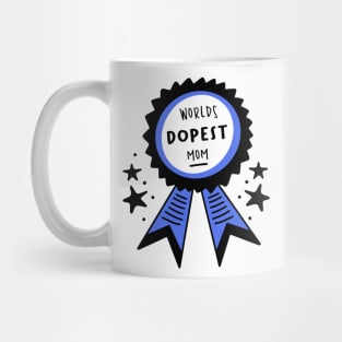 World's Dopest Mom Mommy Day Pregnancy Announcement Mug